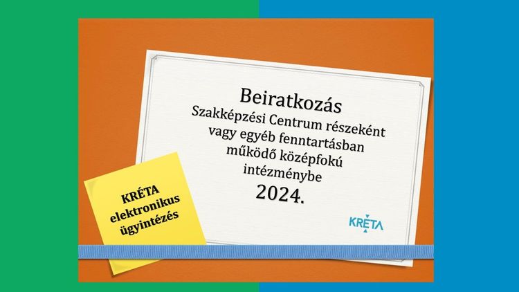 Beiratkozás a 2024/2025-ös tanévre