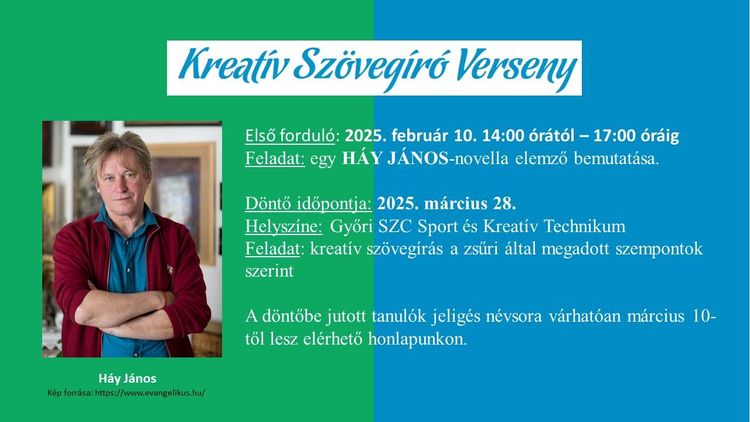 Kreatív Szövegíró Verseny '25