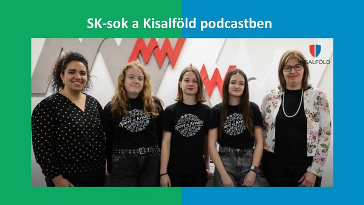 Sk-s diákok a Kisalföld podcastben