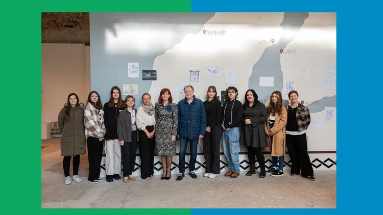 Viking fotófal - kreatív diákprojekt a Torulában