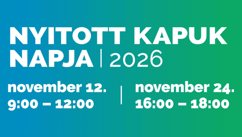 Nyitott kapuk napja '26