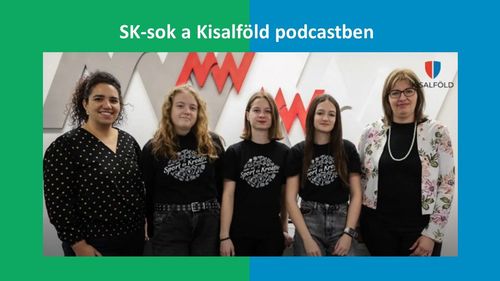 Sk-s diákok a Kisalföld podcastben